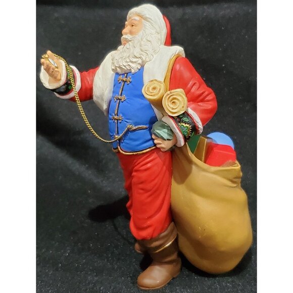 HALLMARK Night Before Christmas SANTA CLAUS Keepsake Ornament MISSING panda 2001 - Picture 1 of 11